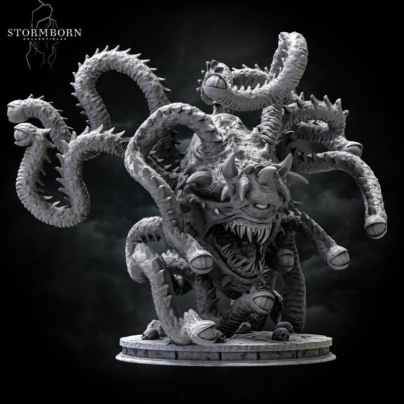 Lord of Beholders, Eye Tyrant, Sphere of many Eyes, D&D 5e Resin Miniature | 28mm, 32mm Scales | Pathfinder | DnD | Stormborn Collectibles - Only-Games