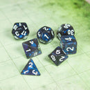 Blue Navy Shimmer Dice