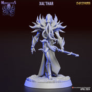 Mind Flayer, Illithid Unpainted Resin Miniature NPC | 28mm, 32mm,54mm,75mm, 100mm Scales | Dungeons and Dragons | Pathfinder | Clay Cyanide - Only-Games