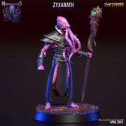Mind Flayer, Illithid Unpainted Resin Miniature NPC | 28mm, 32mm,54mm,75mm, 100mm Scales | Dungeons and Dragons | Pathfinder | Clay Cyanide - Only-Games