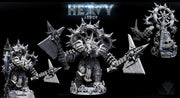 Fighter Barbarian Goliath Heavy Armor | 28mm,32mm,54mm, 75mm Scales | Dungeons and Dragons | Pathfinder | Tabletop RPG | Mini Monster Mayhem - Only-Games