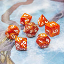 Brown Pearl Dice Set