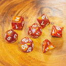 Brown Pearl Dice Set