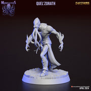 Mind Flayer, Illithid Unpainted Resin Miniature NPC | 28mm, 32mm,54mm,75mm, 100mm Scales | Dungeons and Dragons | Pathfinder | Clay Cyanide - Only-Games