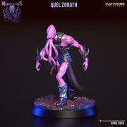 Mind Flayer, Illithid Unpainted Resin Miniature NPC | 28mm, 32mm,54mm,75mm, 100mm Scales | Dungeons and Dragons | Pathfinder | Clay Cyanide - Only-Games