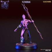 Mind Flayer, Illithid Unpainted Resin Miniature NPC | 28mm, 32mm,54mm,75mm, 100mm Scales | Dungeons and Dragons | Pathfinder | Clay Cyanide - Only-Games