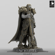 Barbarian Human / Goliath, Ranger,Fighter, with Big Axe, DnD Unpainted Miniature| 28mm, 32mm,54mm,75mm,100mm Scales | Dungeons & Dragons - Only-Games