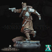 Sci-Fi Miniature Light Infantry Army Veteran | 28mm,32mm, 54mm, 75mm,100mm Scales | Resin Mini | Morior Shocktrooper TPG | Archvillain Games - Only-Games