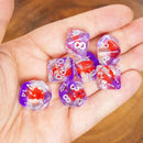 Red Bear Dice Set