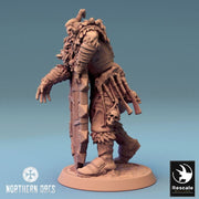 Orc Fighter Barbarian Shield, Half-Orc | Scales: 28mm,32mm ,,54mm,75mm,100mm  Megaboss | Dungeons & Dragons 5e |Pathfinder - Only-Games