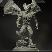 Greater Devil Prime Evil, Demon Lord, Unpainted Miniature | 28mm ,32mm, 54mm, 75mm Scale | Pathfinder | DnD 5E | Dungeons & Dragons 5e - Only-Games