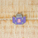 Purple Dungeon Meowster Cat Enamel Pin