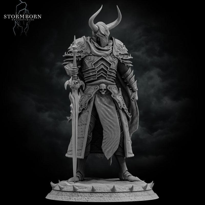 Death Knight, Oathbreaker Paladin Two Handed Great Sword PC NPC | 28mm,32mm,54mm, 75mm, 100mm Scales| Dungeons & Dragons| Pathfinder | - Only-Games