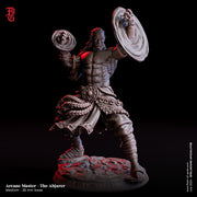 Wizard Master Abjurer, Warlock, Sorcerer | 28mm, 32mm,54mm, 75mm,100mm Scale  Player Character Mini-D&D 5e Pathfinder Figurine Flesh of Gods - Only-Games