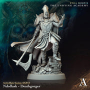 Undead Lich, Death knight, Mummy Lord  Unpainted | 28mm,32mm,54mm,75mm,100mm Scale | Resin Dungeons and Dragons D&D 5e  | Pathfinder | - Only-Games