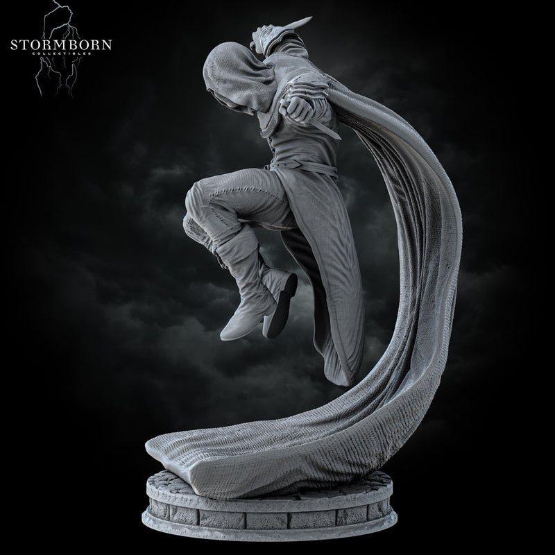 Rogue, Assassin, Thief PC / NPC Miniature | 28mm, 32mm, 54mm,75mm, 100mm Scales | Pathfinder Figure | D&D 5e | Resin mini - Only-Games