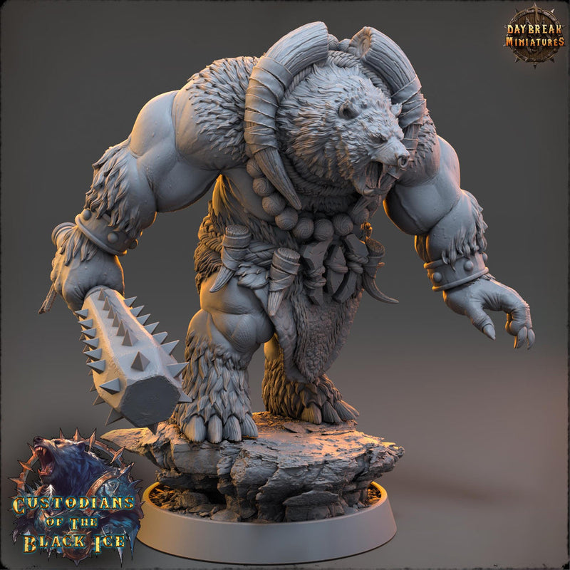 BearFolk Fighter Werebear Fighter 5 Sizes /Scales | D&D 5e | Dungeons and Dragons | Pathfinder - Only-Games