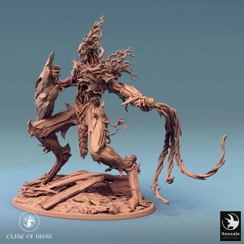 Twig Blight Treant (Various sizes) | 28mm,32mm,54mm,75mm,100mm Scale Resin Mini | Dungeons and Dragons D&D 5e Pathfinder |Rescale Miniatures - Only-Games