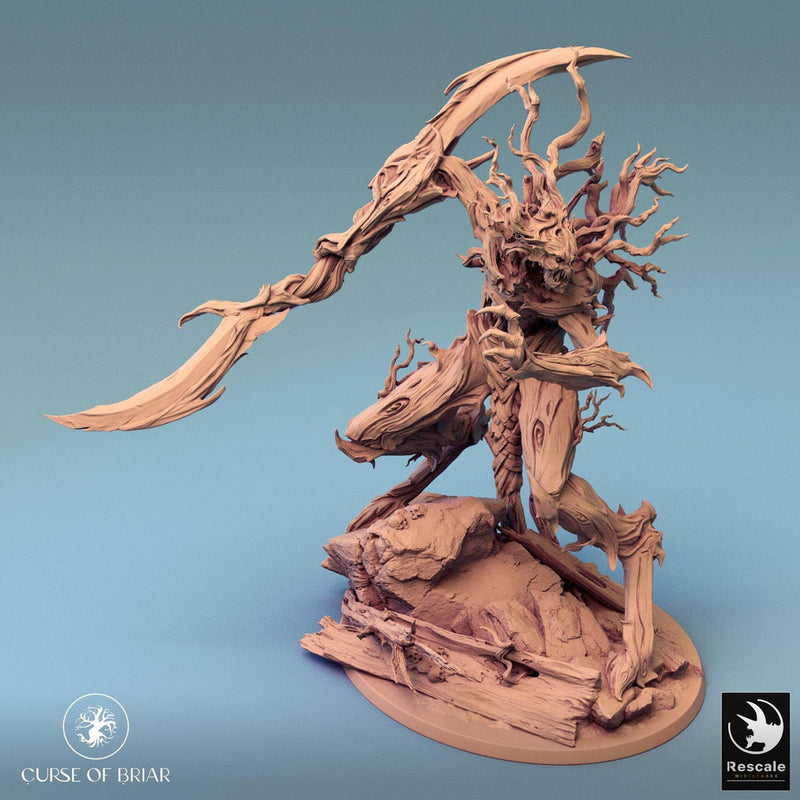 Twig Blight Treant (Various sizes) | 28mm,32mm,54mm,75mm,100mm Scale Resin Mini | Dungeons and Dragons D&D 5e Pathfinder |Rescale Miniatures - Only-Games