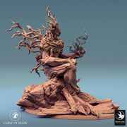 Twig Blight Treant (Various sizes) | 28mm,32mm,54mm,75mm,100mm Scale Resin Mini | Dungeons and Dragons D&D 5e Pathfinder |Rescale Miniatures - Only-Games