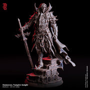 Vampire Knight Strahd in Armor | 28mm, 32mm,54mm, 75mm,100mm Scale | Undead Dungeons & Dragons 5e Miniatures | Pathfinder |Figurine DnD Mini - Only-Games