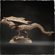 Wyvern, European Wyvern  (4 sizes) D&D  Miniature |  250mm Long,  225mm Wing Span | Resin Dragon Statue | Figurine | Dungeons and Dragons 5e - Only-Games