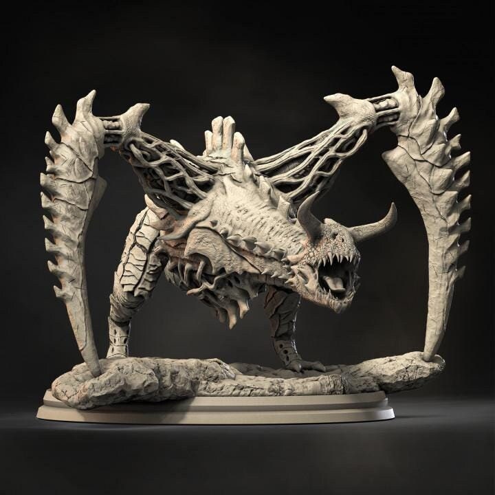 Eldritch Abomination Horror (4 sizes) D&D Miniature | Young, Adult, Huge, Gargantuan | Resin Statue Figurine | Dungeons and Dragons 5e - Only-Games