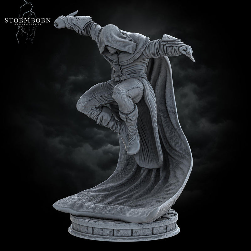 Rogue, Assassin, Thief PC / NPC Miniature | 28mm, 32mm, 54mm,75mm, 100mm Scales | Pathfinder Figure | D&D 5e | Resin mini - Only-Games