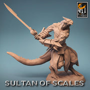 Dragonborn Fighter Ranger Barbarian | 28mm,32mm,54mm,75mm,100mm Scale Resin Mini | Dungeons and Dragons D&D 5e Pathfinder |Lord of the Print - Only-Games