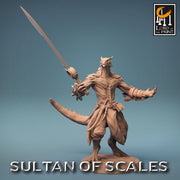Dragonborn Fighter Ranger Barbarian | 28mm,32mm,54mm,75mm,100mm Scale Resin Mini | Dungeons and Dragons D&D 5e Pathfinder |Lord of the Print - Only-Games