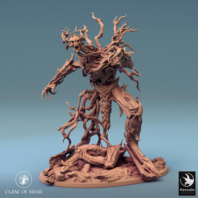 Twig Blight Treant (Various sizes) | 28mm,32mm,54mm,75mm,100mm Scale Resin Mini | Dungeons and Dragons D&D 5e Pathfinder |Rescale Miniatures - Only-Games