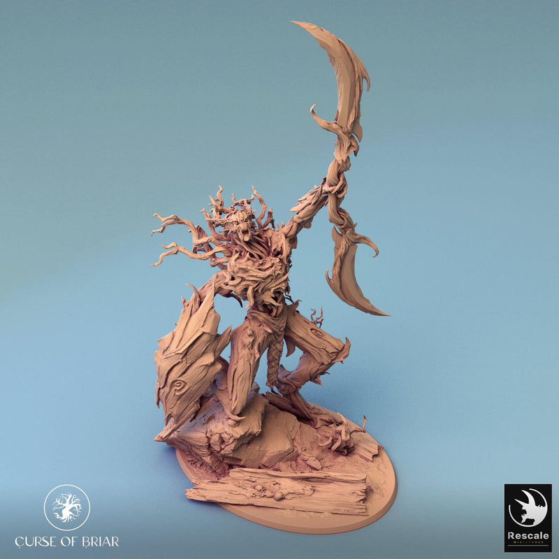 Twig Blight Treant (Various sizes) | 28mm,32mm,54mm,75mm,100mm Scale Resin Mini | Dungeons and Dragons D&D 5e Pathfinder |Rescale Miniatures - Only-Games