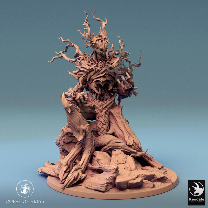Twig Blight Treant (Various sizes) | 28mm,32mm,54mm,75mm,100mm Scale Resin Mini | Dungeons and Dragons D&D 5e Pathfinder |Rescale Miniatures - Only-Games