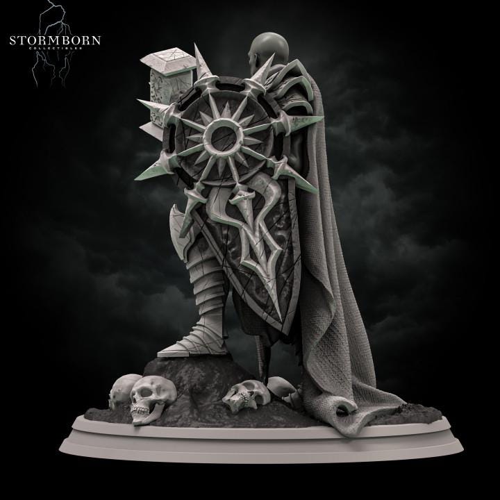Life, Light Domain Cleric, Paladin PC / NPC Miniature | 5 Sizes /Scales |  Figure | DnD | unpainted | - Only-Games
