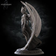 Vampire Lord Elder Undead NPC D&D Miniature | 28mm, 32mm, 54mm,75mm, 100mm Scales | Pathfinder Figure | Figurine unpainted | RPG Gift Idea - Only-Games