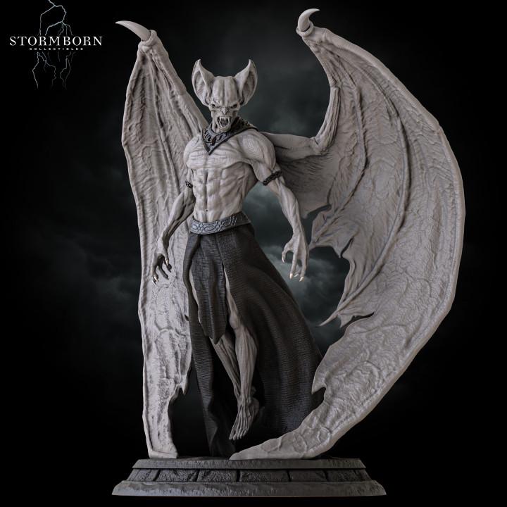 Vampire Lord Elder Undead NPC D&D Miniature | 28mm, 32mm, 54mm,75mm, 100mm Scales | Pathfinder Figure | Figurine unpainted | RPG Gift Idea - Only-Games