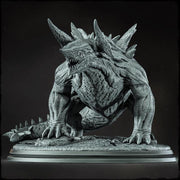 Kaiju, Behemoth, Tarrasque (4 sizes) D&D  Miniature | Torso 120mm Long,  80mm Height | Resin Statue | Figurine | Dungeons and Dragons 5e - Only-Games