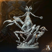 Female Tlincallis, Manscorpions, Scorpion folk | 28mm.32mm,54mm,75mm Scale | D&D 5e Miniature | Dungeons and Dragons | Archvillain Games - Only-Games