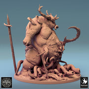 Flesh Golem Abomination Pestilence Demon (4 sizes) | 110mm Tall Proxy size | Large, Huge, Gargantuan D&D scale | Daemon Mini | Wargames  | - Only-Games