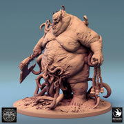 Flesh Golem Abomination Pestilence Demon (4 sizes) | 110mm Tall Proxy size | Large, Huge, Gargantuan D&D scale | Daemon Mini | Wargames  | - Only-Games