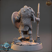 Viking Human Ranger Barbarian Fighter PC NPC | 28mm, 32mm,54mm, 75mm, 100mm Scales | Dungeons and Dragons | Pathfinder | Daybreak Miniatures - Only-Games