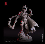 Warforged Wizard, Sorcerer, Warlock | 28mm,32mm,54mm,75mm,100mm Scale Resin Miniature |Dungeons and Dragons D&D 5e Pathfinder |Flesh of Gods - Only-Games