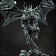 Chromatic Dragon (4 sizes) D&D  Miniature |  230mm Height,  220mm Wing Span | Resin Dragon Statue | Figurine | Dungeons and Dragons 5e - Only-Games