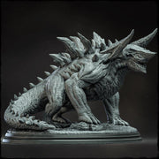 Kaiju, Behemoth, Tarrasque (4 sizes) D&D  Miniature | Torso 120mm Long,  80mm Height | Resin Statue | Figurine | Dungeons and Dragons 5e - Only-Games