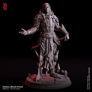 Human Paladin Fighter PC / NPC | 28mm, 32mm,54mm,75mm,100mm Scales | Player Character Mini D&D 5e Pathfinder Figurine |Flesh of Gods - Only-Games