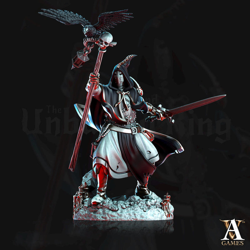 Human Fighter, Eldritch Knight, Hexblade Warlock, Witch Hunter, Monster Slayer Ranger | 28mm,32mm,54mm,75mm,100mm Scale | Figure mini D&D 5e - Only-Games