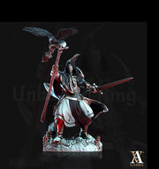 Human Fighter, Eldritch Knight, Hexblade Warlock, Witch Hunter, Monster Slayer Ranger | 28mm,32mm,54mm,75mm,100mm Scale | Figure mini D&D 5e - Only-Games