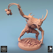 Putrid Fiend Demon, Flesh Golem Eldritch Horror, DnD Unpainted Miniature| 28mm, 32mm (proxy size),54mm,75mm,100mm Scales Dungeons & Dragons - Only-Games