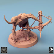 Putrid Fiend Demon, Flesh Golem Eldritch Horror, DnD Unpainted Miniature| 28mm, 32mm (proxy size),54mm,75mm,100mm Scales Dungeons & Dragons - Only-Games
