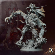 Vampire Lord on Gargantuan Vampiric Beast (3 size options) | 100mm base. 180mm tall to top of rider Head | Dungeons and Dragons |D&D 5e Gift - Only-Games